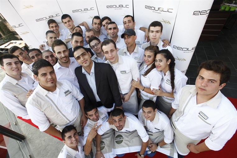 Opening of Republic in Jbeil